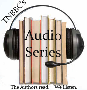 audiobook conception with headphones and books